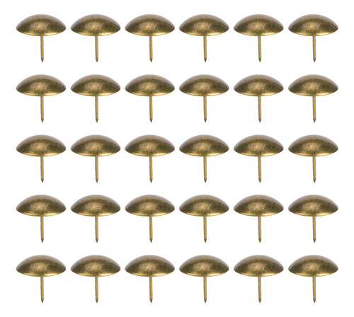 Clavos De Tapicería, 30 Unidades, Cabeza Redonda, Espesantes