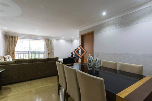 Apartamento Com 3 Dormitórios À Venda, 140 M² Por R$ 1.070.000,00 - Ipiranga - São Paulo/sp - Ap37279