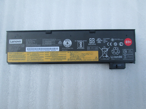 Cargador De Bateria Original Lenovo  48wh  01av491 Seminuev