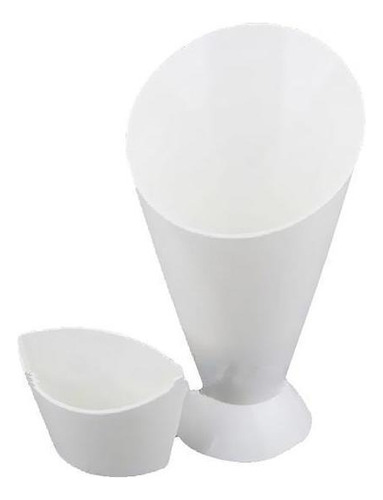 8xsnack Cono Stand + Dip Holder Para Papas Fritas, Papas