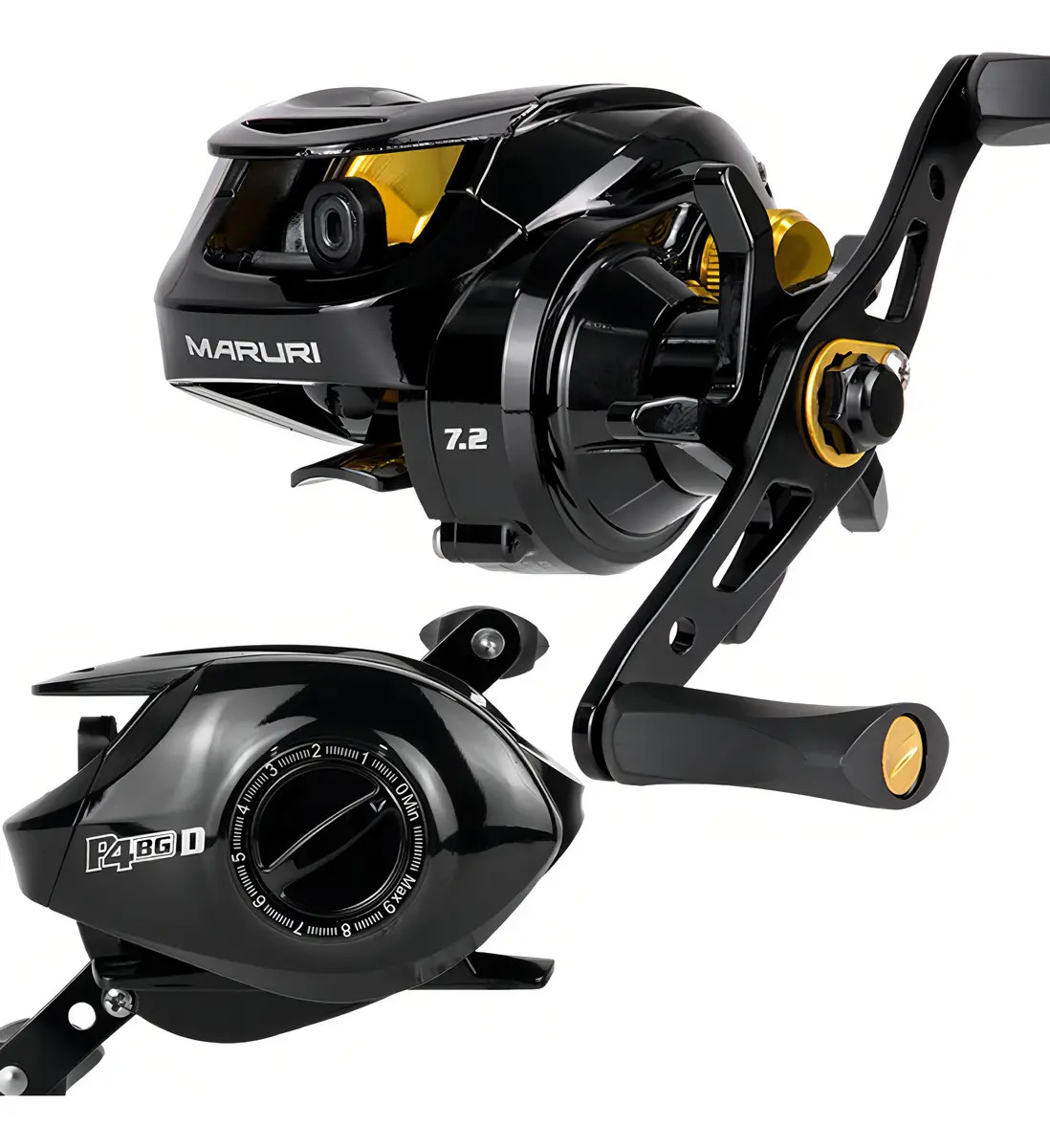Carretilha Pesca Forte Resistente P4 Bg Drag 8,5kg Pesqueiro
