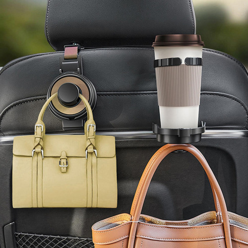 Gancho Para Asiento Trasero De Coche, Soporte Beige