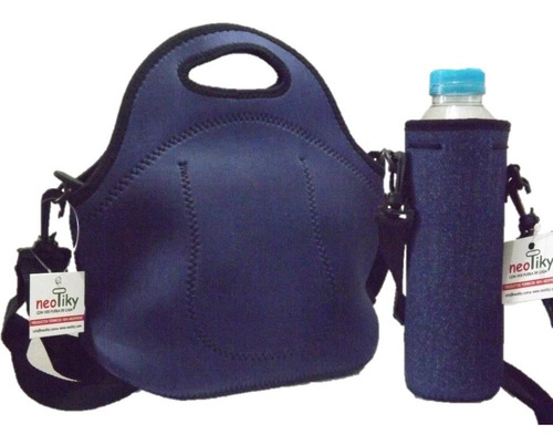 Combo Jean Viandera Con Funda Botellita Neoprene