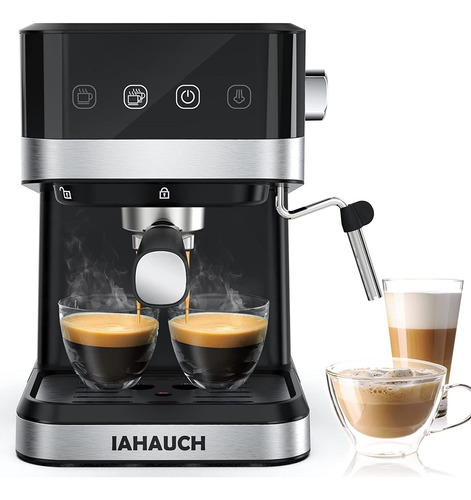 Iahauch Espresso Machines 20 Bar 1050w Brewing Pressure Latt