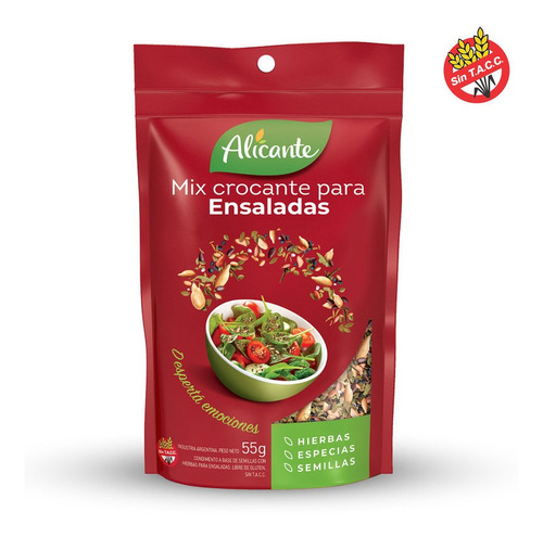 Alicante Mix Crocante Para Ensaladas X 55 Gr
