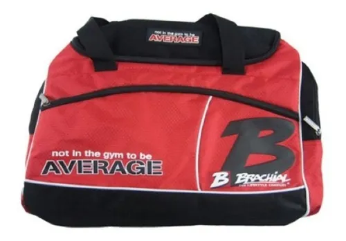 Brachial Bolso Deportivo Para El Gimnasio Gym Carry Bag Red