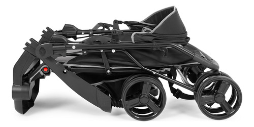 Carrinho De Bebê Com Bebê Conforto Joy Ii Preto Tutti Baby