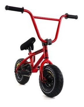Bicicleta Mini Bmx De 10'' Mayhem, Color Rojo