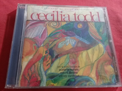 Cecilia Todd - Canciones De Henry Martinez  / Ind Arg  B5