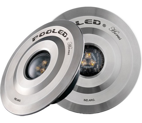 Luces Led Pooled 1 Horus + 1 Nazar P/ Pileta Acero Inox