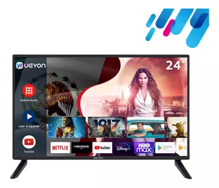 Smart TV Weyon 24WDSNMX-6 LED Android HD 24" 110V - 127V