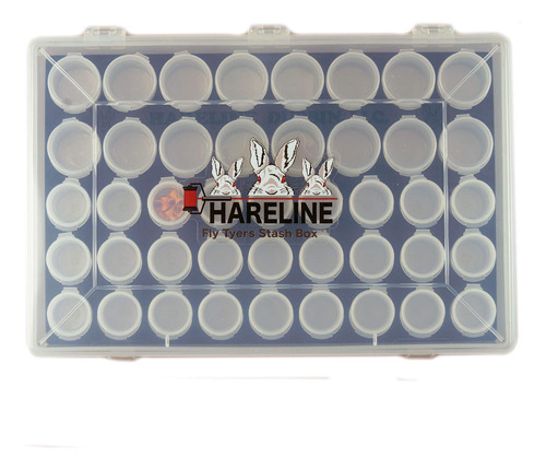 Hareline Mosca Tyers 43 Pop-top Stash Box
