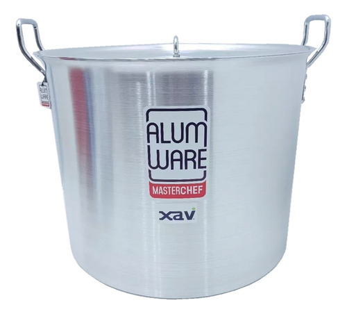 Olla Aluminio Industrial Con Tapa 105lts Alumware 4909 Xavi