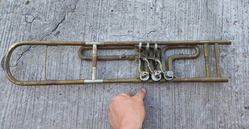 Antiguos Repuestos P/trombón Valvular De Bronce - Ver Fotos