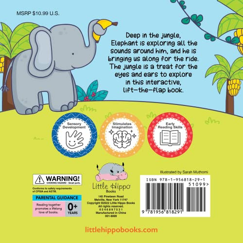 Book : Peek And Seek - In The Wild - Childrens Sensory Touc