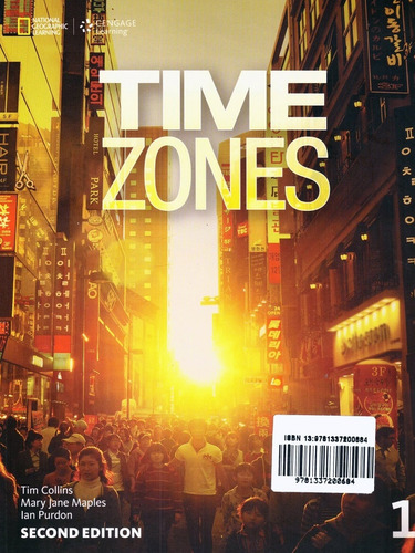 Time Zones 1 - 2nd: Student Book + Online Workbook + Starter, de Collins, Tim. Editorial Cengage Learning Edições Ltda., capa mole em inglês, 2015