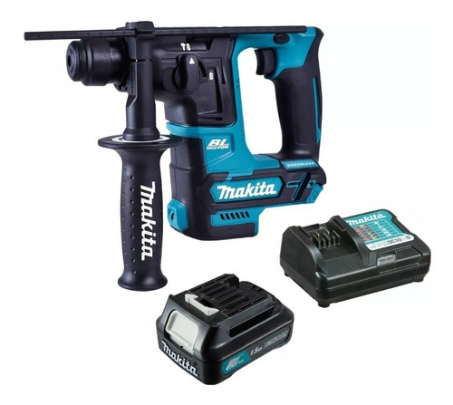 Martelete Rotativo 12v Hr166 Makita Com Bateria E Carregador