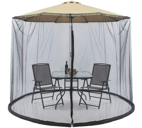 Mosquitera, Pantalla De Mesa Para Sombrilla De Patio, C...