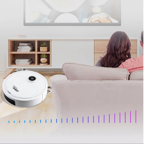 Aspirador De Pó Robô Inteligente Até 90min Runtime Auto Robo