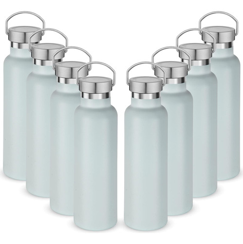 Neihepal Botellas De Agua Aisladas De 20 Oz A Granel, De 8,
