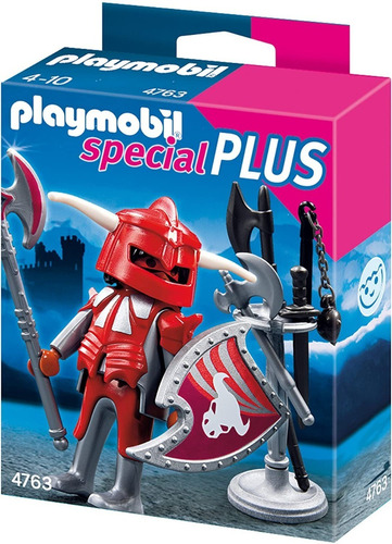 Playmobil Special Plus 4763 Caballero Toro Descontinuado