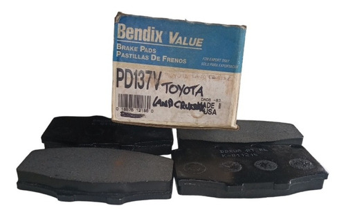 Pastillas De Freno Toyota Land Cruiser 4 Runner 