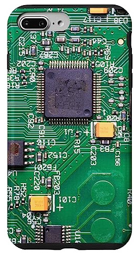 Funda Para iPhone 7 Plus/8 Plus Funny Circuit Mother Board P