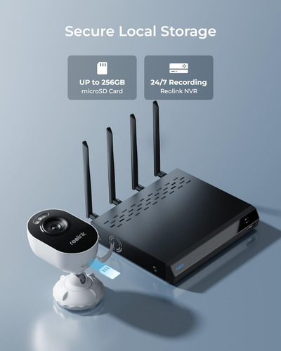 Reolink Wireless Outdoor Security Camera Lumus 2k, Upgrad...