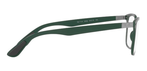 Imagen 10 de 10 de Anteojo Marco Vista Ray-ban Rx7144 8062 9783 T53 Liteforce