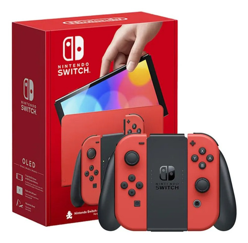 Consola Nintendo Switch Oled 64gb Mario Red Edition