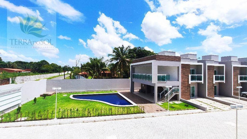 Imagem 20 de 28 de Casa Duplex Em Condomínio Fechado No Eusébio. - Ca1038