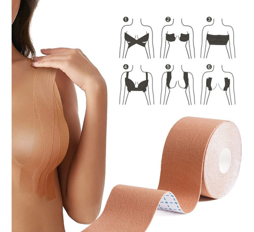 Cinta Levanta Busto Adhesiva Invisible Push Up Body Tape