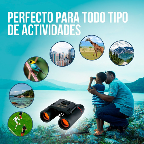 Imagen 2 de 10 de Binoculares Larga Vista Binocular Potente Compacto 30x60 !!