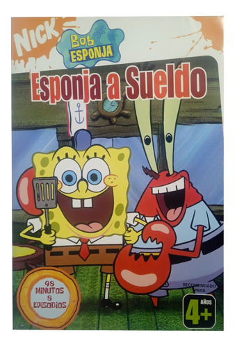 Dvd Serie Bob Esponja (2006) Esponja A Sueldo Nickelodeon