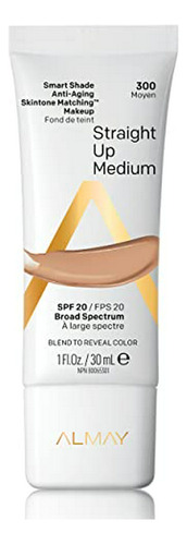 Base De Maquillaje Antiedad  Smart Shade, Spf 20, Hipoalergé