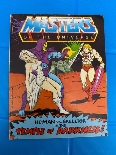 Minicomic Motu Vintage Temple Of Darkness Heman He Man Retro