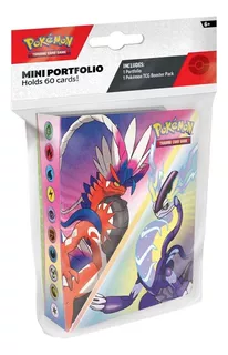 Pokemon Tcg Mini Portafolio Scarlet Violet Ingles