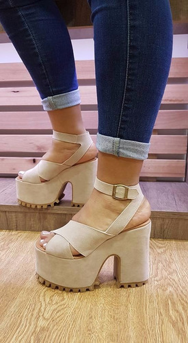 Zapatos Mujer Sandalias Altas Tacon Fiesta Verano 2018 A1262