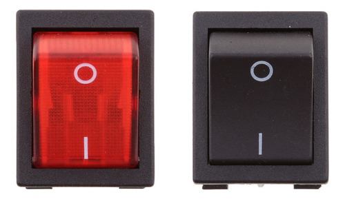 2x Interruptor Basculante On/off Rocker Switch Para Coche