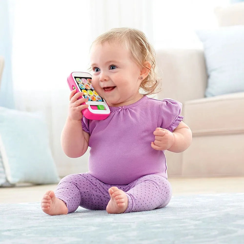 Fisher Price - Smartphone De Aprendizaje Rie Y Aprende Rosa