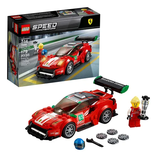 Kit De Construcción Lego Speed Champions Ferrari 488 Gt3 758
