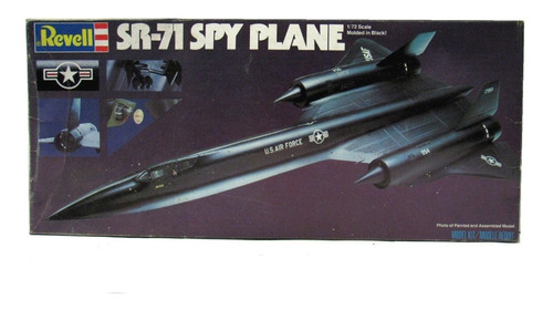 Lockheed Sr-71 Black Bird  Spy Plane Escala 1:72 Revell