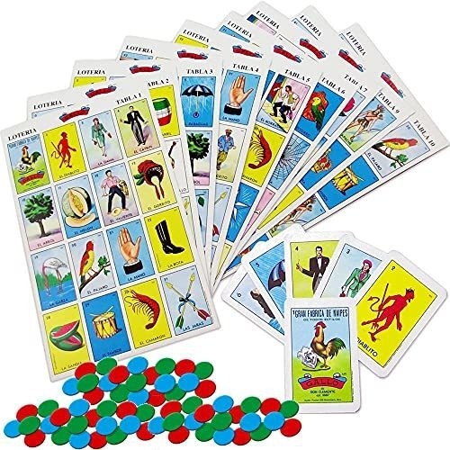 Original Jumbo Loteria Juego Ambientado En Español Con Fich