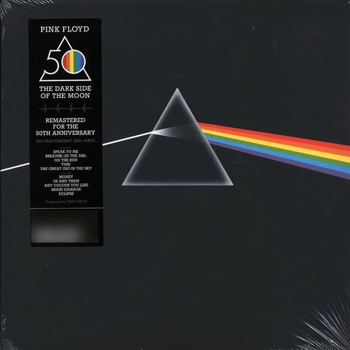 Pink Floyd Dark Side Of The Moon Vinilo 50 Aniversario