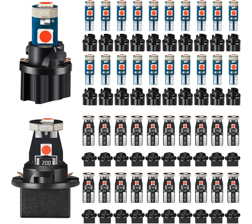 Bbto 40 Piezas T5 T10 Bombillas Led Luces De Tablero Con Enc