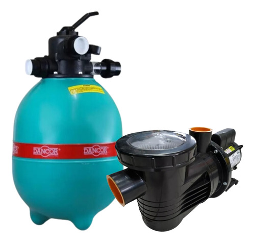 Filtro Dfr-19 E Motobomba Pf-17 De 3/4 Cv Dancor