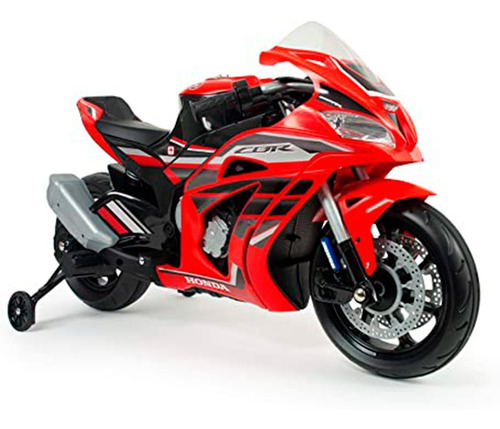 Moto Montable Eléctrica Para Niños Honda Cbr 12v Injusa Roja