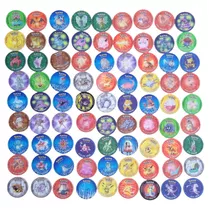 TAZO POKEMON DKV #810 GROOKEY 2019 Sword & Shield PERU Edition Pogs Taps