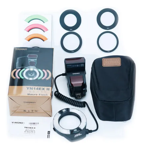 Yongnuo Professional Yn14ex Ii - Kit De Luz De Flash Para Ma