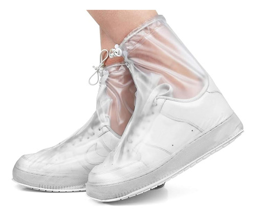 Fundas Impermeables Transparentes Para Zapatos Reutilizables Color Talle
